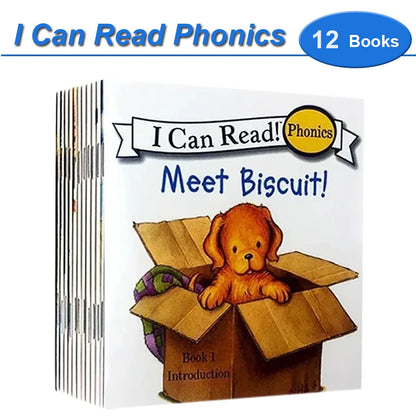 I Can Read Phonics | Montessori Reading - 12 Books/Set