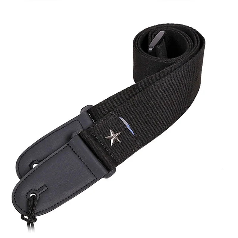 Star Embellish Adjustable Guitar Strap