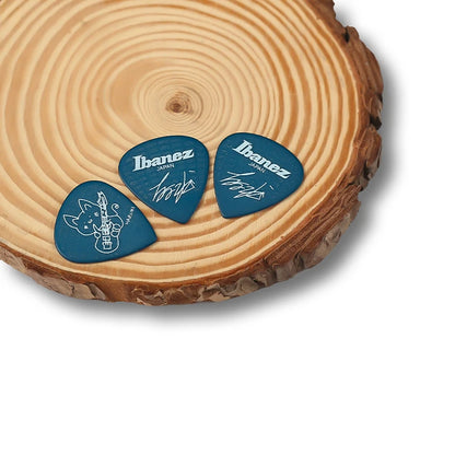 Original Ibanez Guitar Picks HAZUKI Signature Edition 1.0mm Double Side Frosted