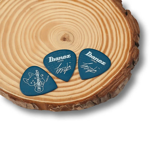 Original Ibanez Guitar Picks HAZUKI Signature Edition 1.0mm Double Side Frosted