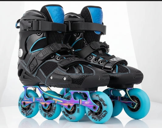 Adult Beginner Roller Skates – Lightweight Inline Roller Blades for College Students, Fitness & Outdoor Skating