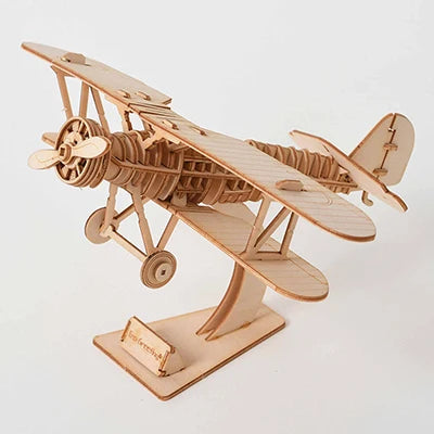 DIY 3D Wooden Puzzle Models
