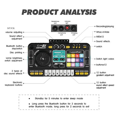 KIDS DJ Turntable Controller