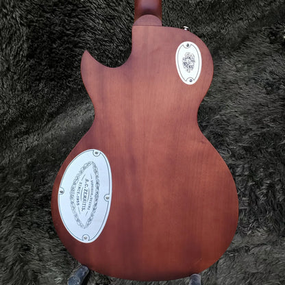 Zemaitis Casimere Metal Satin Black Guitar -  Aluminum Plate Rosewood Fingerboard Chrome Hardware