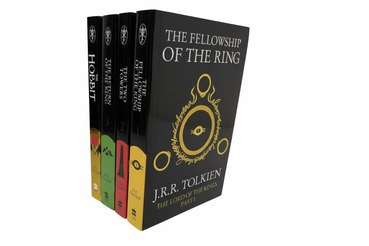 The Lord Of The Rings Trilogy & The Hobbit Original English Novel English Books