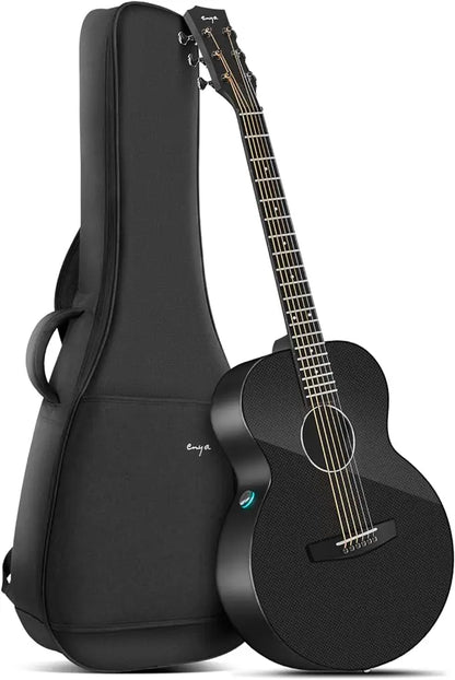 Enya Acoustic Electric Guitar Carbon Fiber X3 Pro | Guitar Bundle with Gig Bag