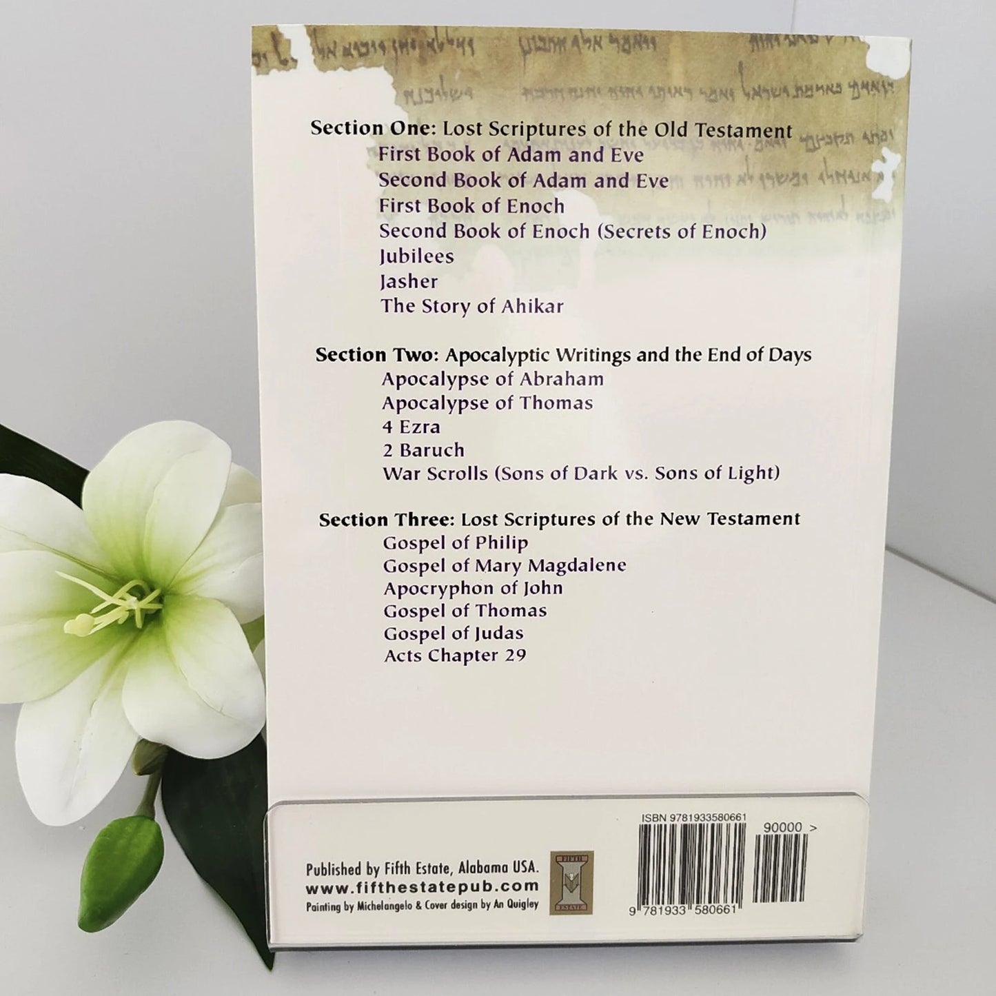 THE LOST BOOKS OF THE BIBLE