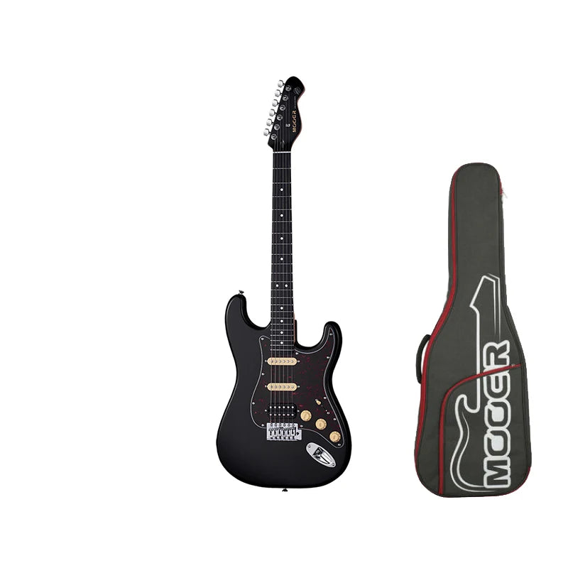 MOOER MSC10 Pro Electric Guitar for Beginners Including Guitar Bag