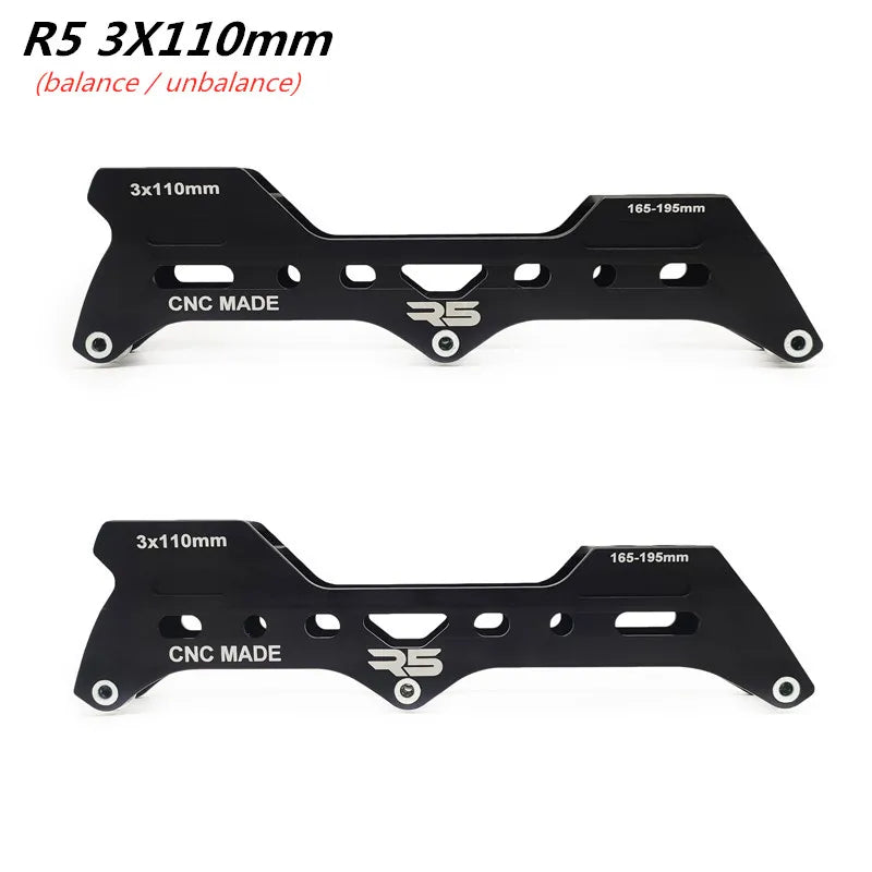 Premium Adult 3 Wheel Inline Skates – R5 110mm Speed Roller Blades for Street, Road & Outdoor Skating