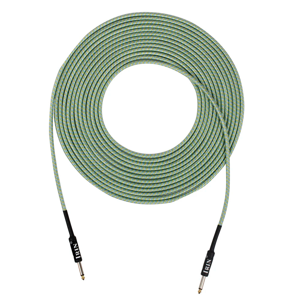 SHUFFLE Shielded Noise Reduction Braided  3/6/10M Guitar Cable Wire - Bass