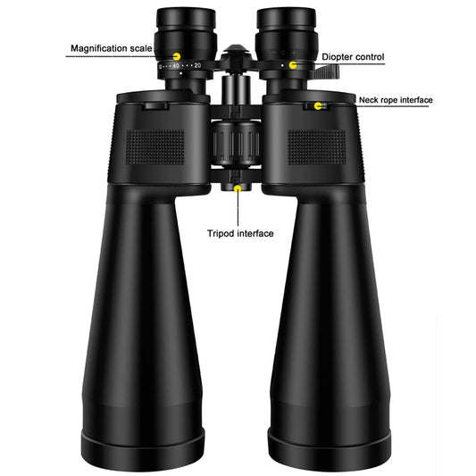BORWOLF 20-60X70 Long Range Zoom High Magnification  Binoculars