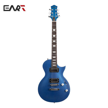 EART Electric Guitar EGLP-610 Roasted Mahogany Body Wood Set In Joint Stainless Steel 22F  India Rosewood Fingerboard Guitar
