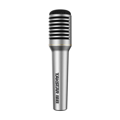 Takstar TA-68 Dynamic Microphone Handheld Mic for Vocals Recording Karaoke Cardioid Pick-up with Mic Clip Windscreen XLR Cable