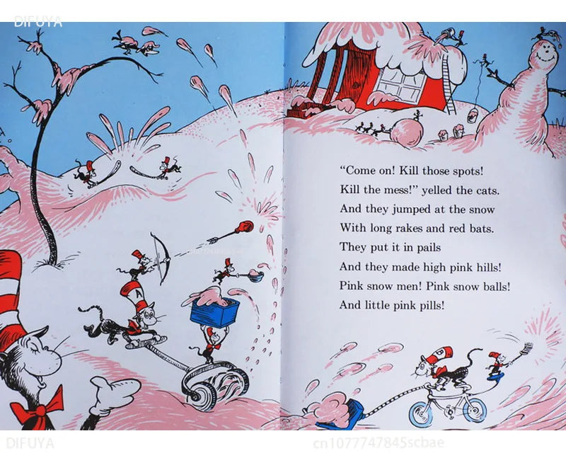 A Classic Case of Dr. Seuss Children Fun Interesting Story English Picture Book - 20 Books