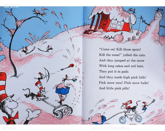 A Classic Case of Dr. Seuss Children Fun Interesting Story English Picture Book - 20 Books