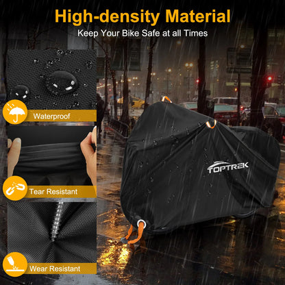 Toptrek High Quality Multipurpose Bicycle Protector - 210T Fabric