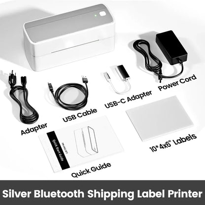 Wireless Small 4x6 Shipping Label Printer | Bluetooth