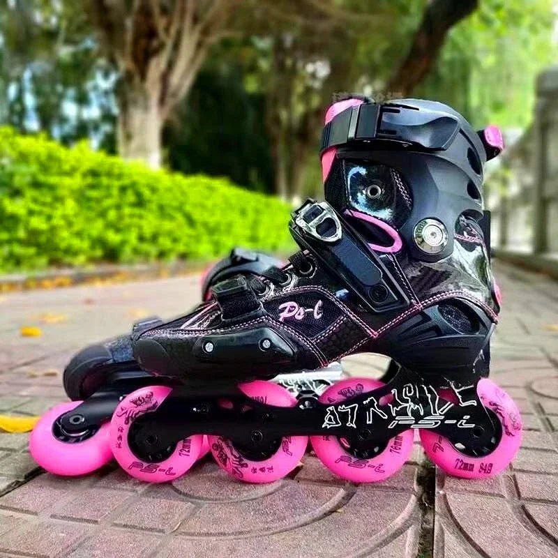 Adult Beginner Roller Skates – Lightweight Inline Roller Blades for College Students, Fitness & Outdoor Skating