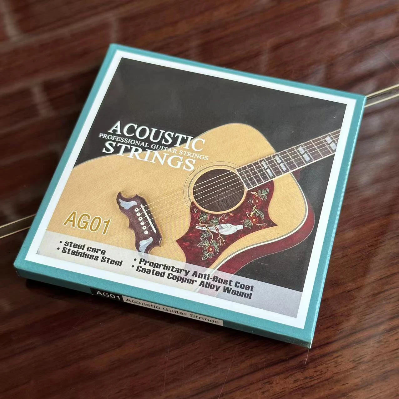 Folk Guitar Acoustic Guitar Strings - Stainless Steel,Coated Copper Alloy Wound - 010-047(Light)