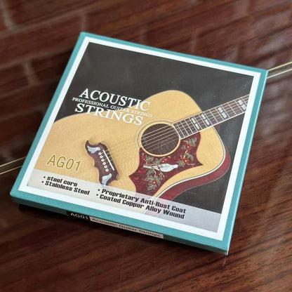Folk Guitar Acoustic Guitar Strings - Stainless Steel,Coated Copper Alloy Wound - 010-047(Light)