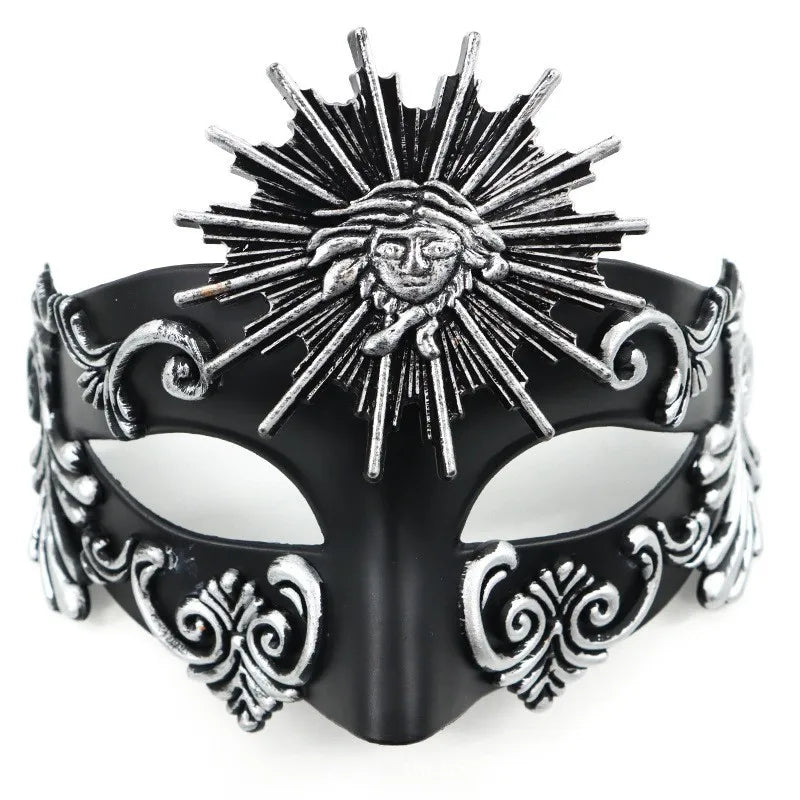 Cross-border Halloween Venice Ancient Greece and Rome Mask Egyptian Men's Masquerade Samurai Mask