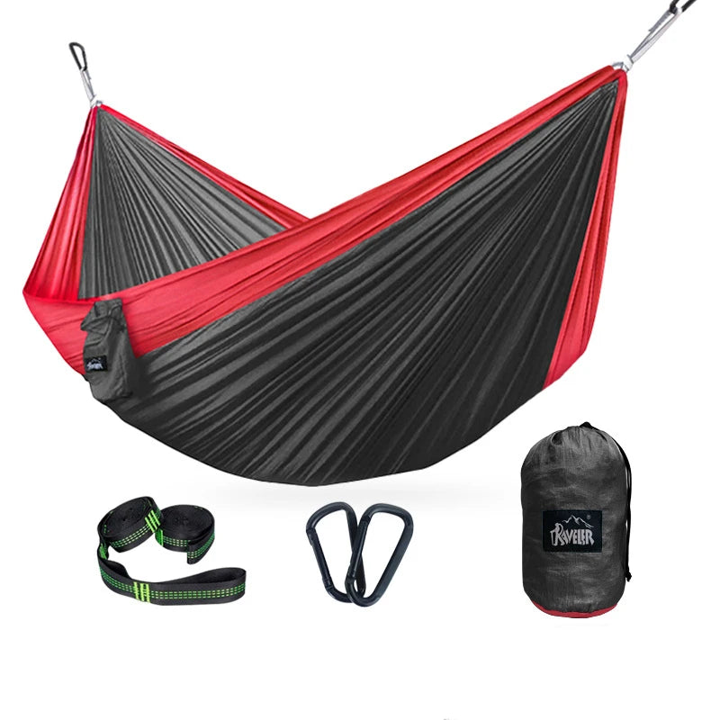 Portable Camping Parachute Cloth Hammocks - 300x200cm