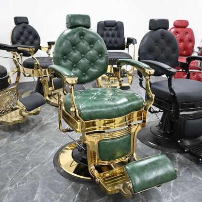 360° Rotatable, Hydraulic Lift Luxury Barber Shop Barber Chair