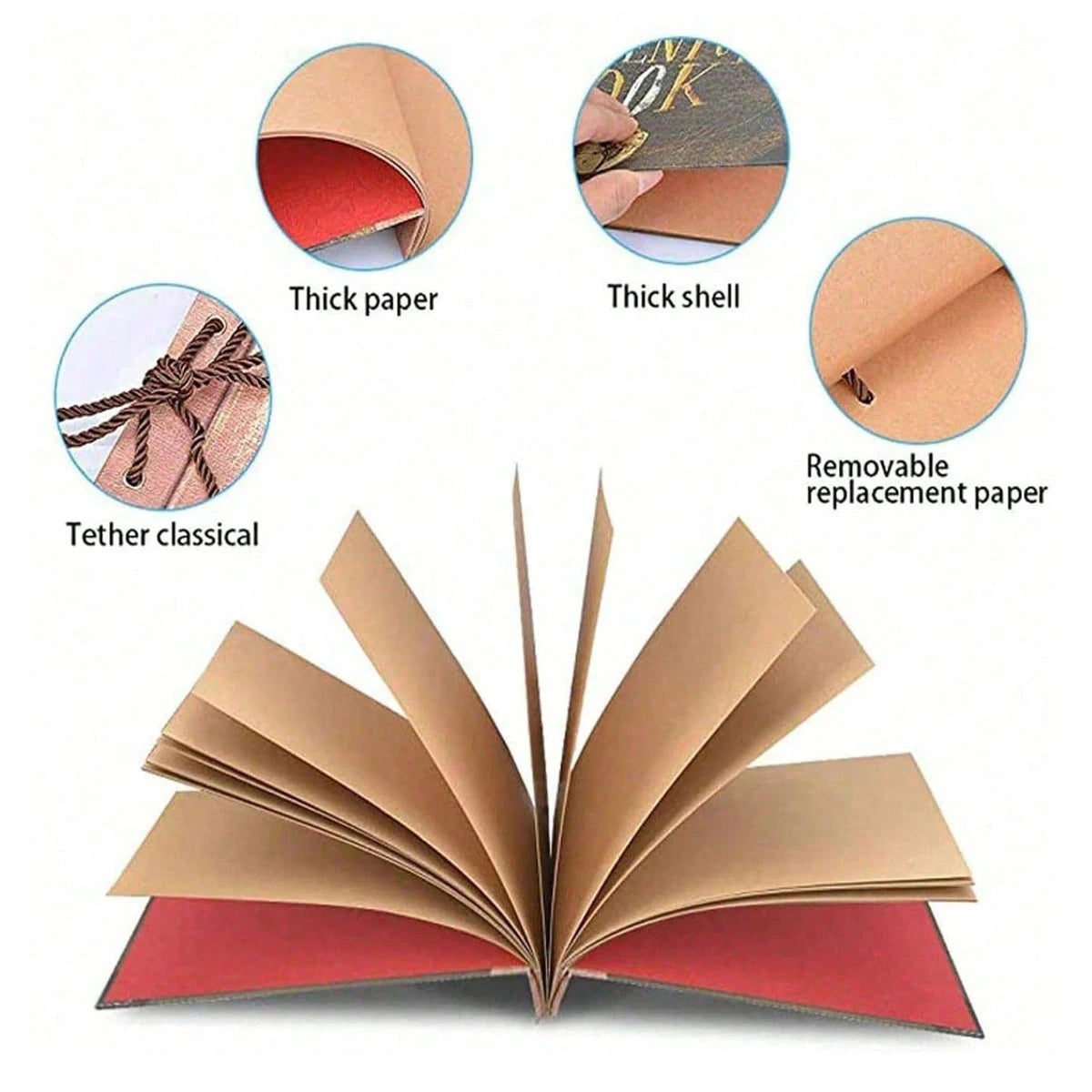 Our Adventure Book Scrapbook - 80 pages