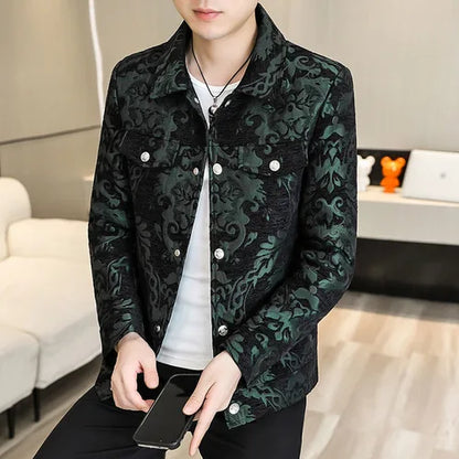 Men's Jacquard Jacket