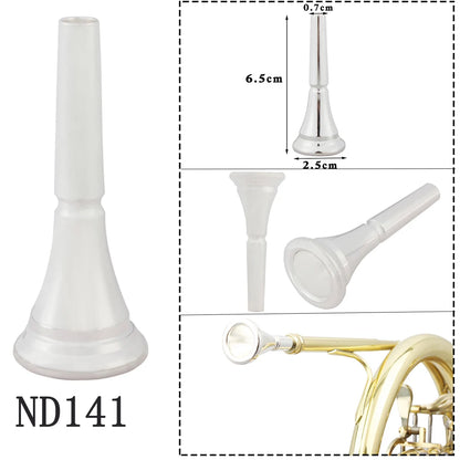 SLADE Brass Instrument Trumpet Mouthpiece Multiple Choice Options Available for Trumpet/Youth Trumpet/Horn/Cornet/Trombone