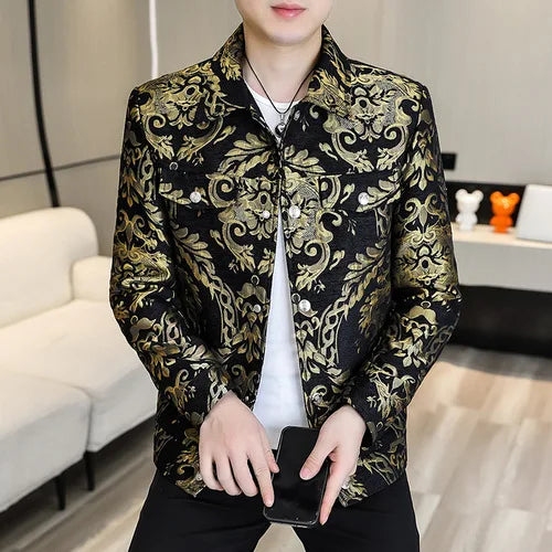 Men's Jacquard Jacket