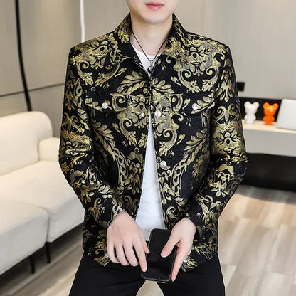 Men's Jacquard Jacket