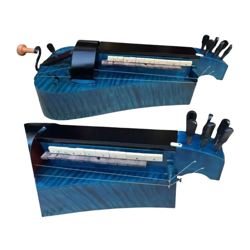 6 strings 24 keys Maple wood back Hurdy Gurdy - 6 Different Color