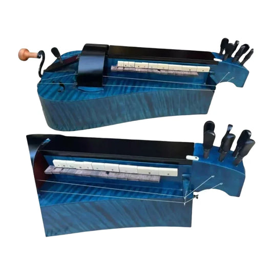 6 strings 24 keys Maple wood back Hurdy Gurdy - 6 Different Color