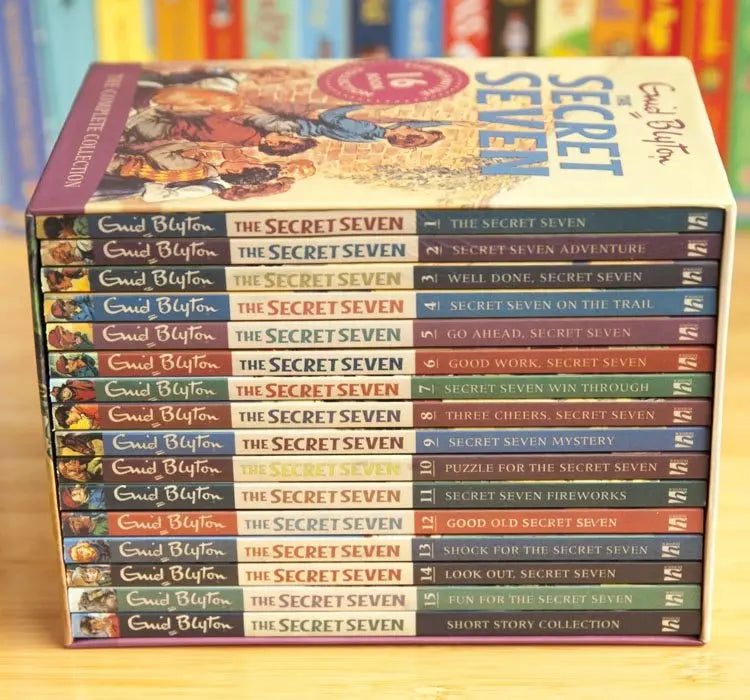The Secret Seven Collection | Adventure Detective Fiction Novels -  16 Books (Enid Blyton Children's Literature)