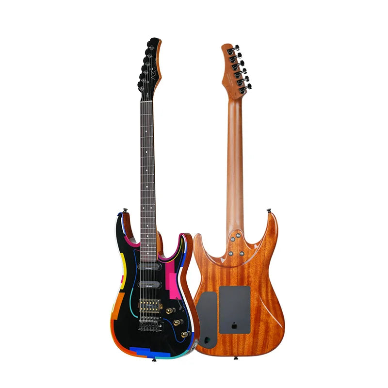 [Incl. Taxes] 37″ Professional Intelligent Electric Guitar with Effects for Beginner Adult Kid Children Smart Travel Guitar