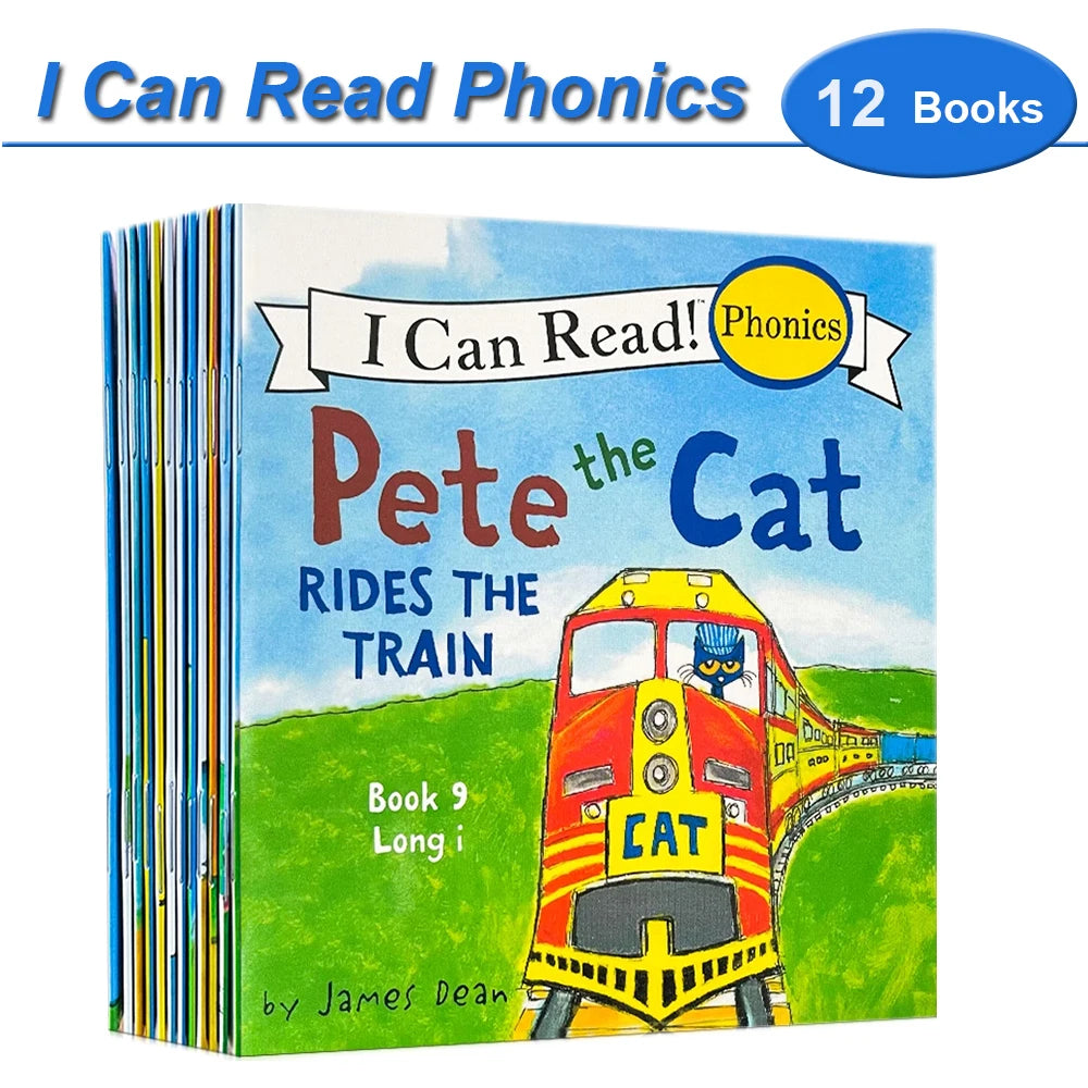 I Can Read Phonics | Montessori Reading - 12 Books/Set
