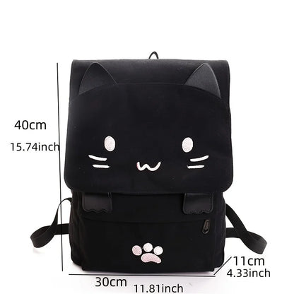 Large Capacity Cat Book Bag