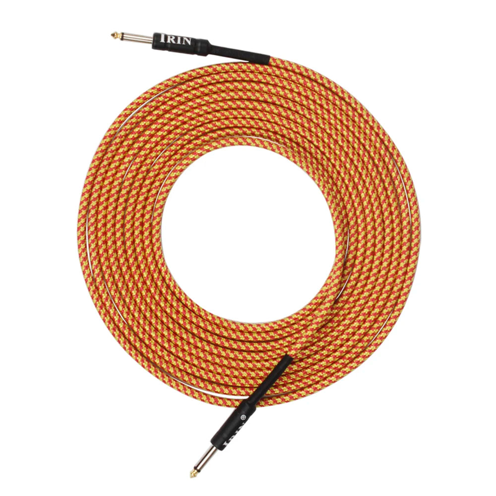SHUFFLE Shielded Noise Reduction Braided  3/6/10M Guitar Cable Wire - Bass