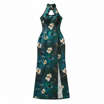 Women's  Chinese Vintage  National Cheongsam Dress