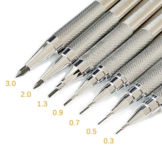 Mechanical Pencil Set | 0.3 0.5 0.7 0.9 1.3 2.0mm