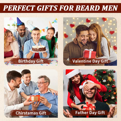 Men's Beard Volumizing & Conditioning Oil - 2pcs/Set