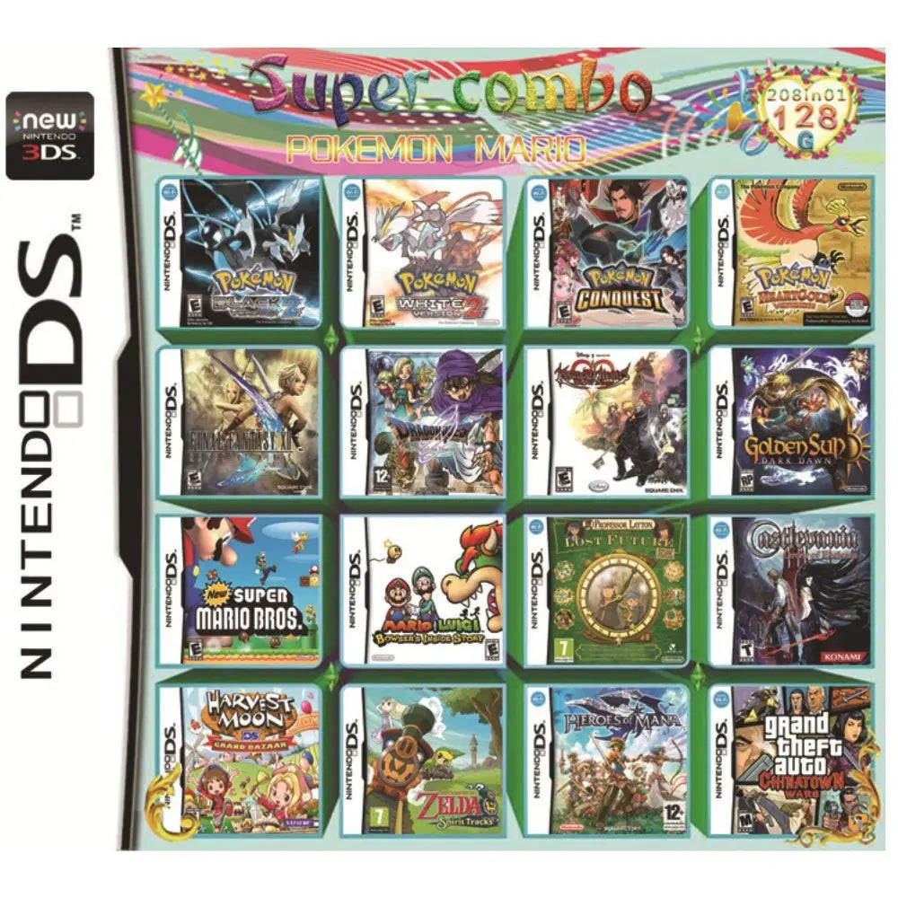 3DS NDS Game Cards