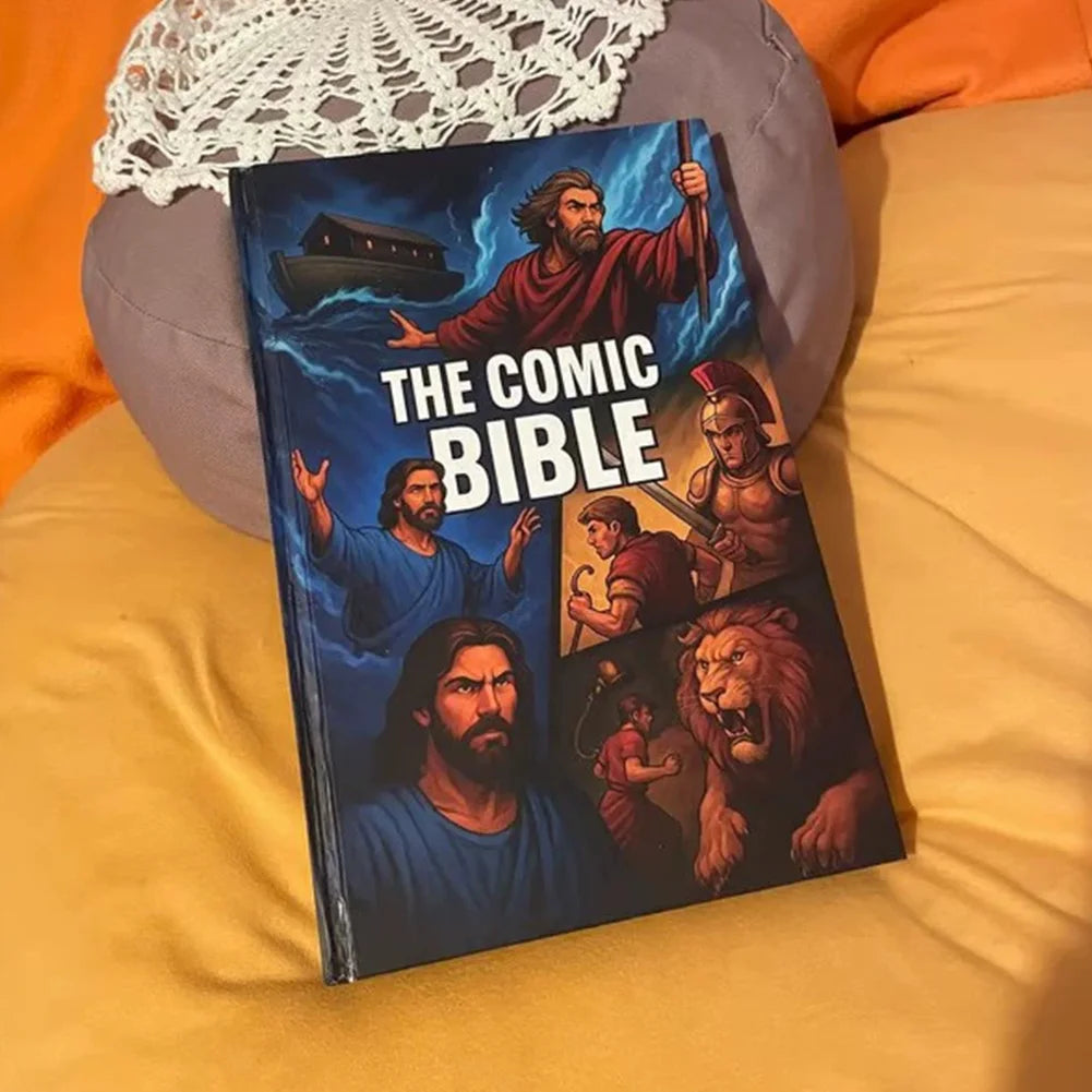 The  Easy-To-Read Stories In Comic Bible Book