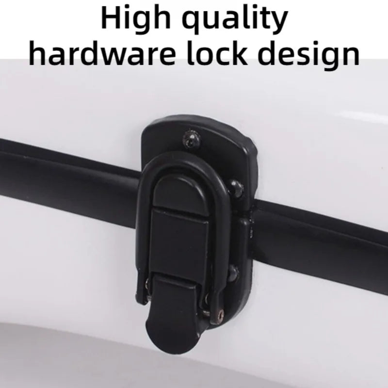 40/41 Inch Fiberglass Guitar Case Shoulders Portable Glossy Waterproof Drop-proof Guitar Box Musical Instrument Accessories