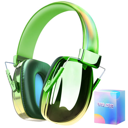 Kid's Fashionable Electroplated Earmuffs Headphones | Hearing Protector/Anti-Noise For Autism/Toddlers