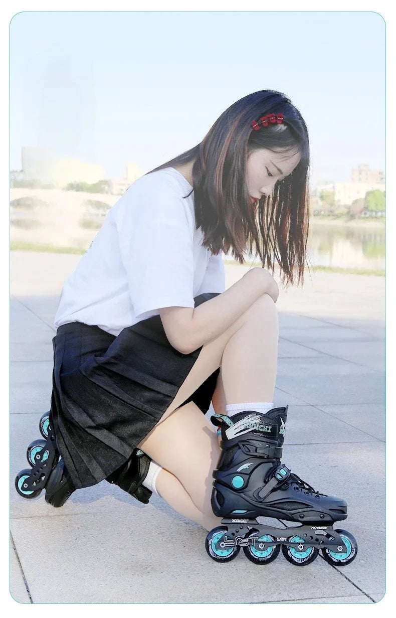 Original Freestyle Professional Slalom Inline Skates Adult Roller Skates