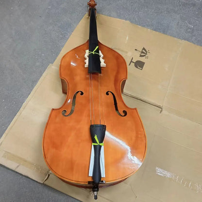 Beginner Upright Bass Student Contra Bass Plywood Double Bass 1/8 1/4 1/2 3/4 4/4