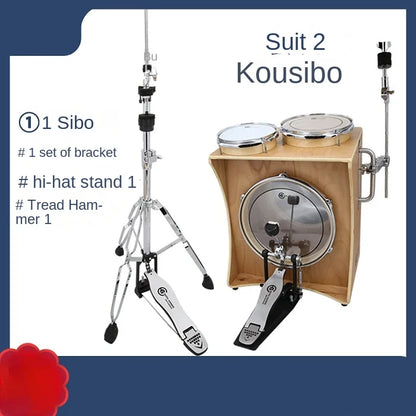 Street Drum Drum Set Drum Kit Street Roadshow Portable Card Professional Creative Popular