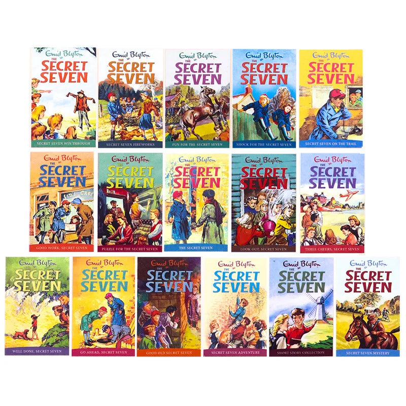 The Secret Seven Collection | Adventure Detective Fiction Novels -  16 Books (Enid Blyton Children's Literature)